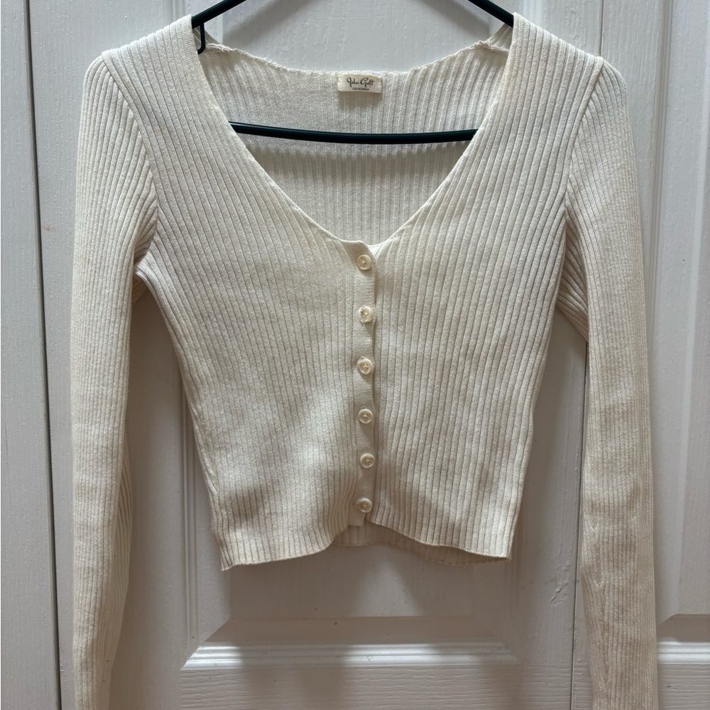 Brandy Melville Cream Cardigan
